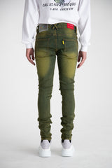 "FOLLOW THROUGH" DENIM