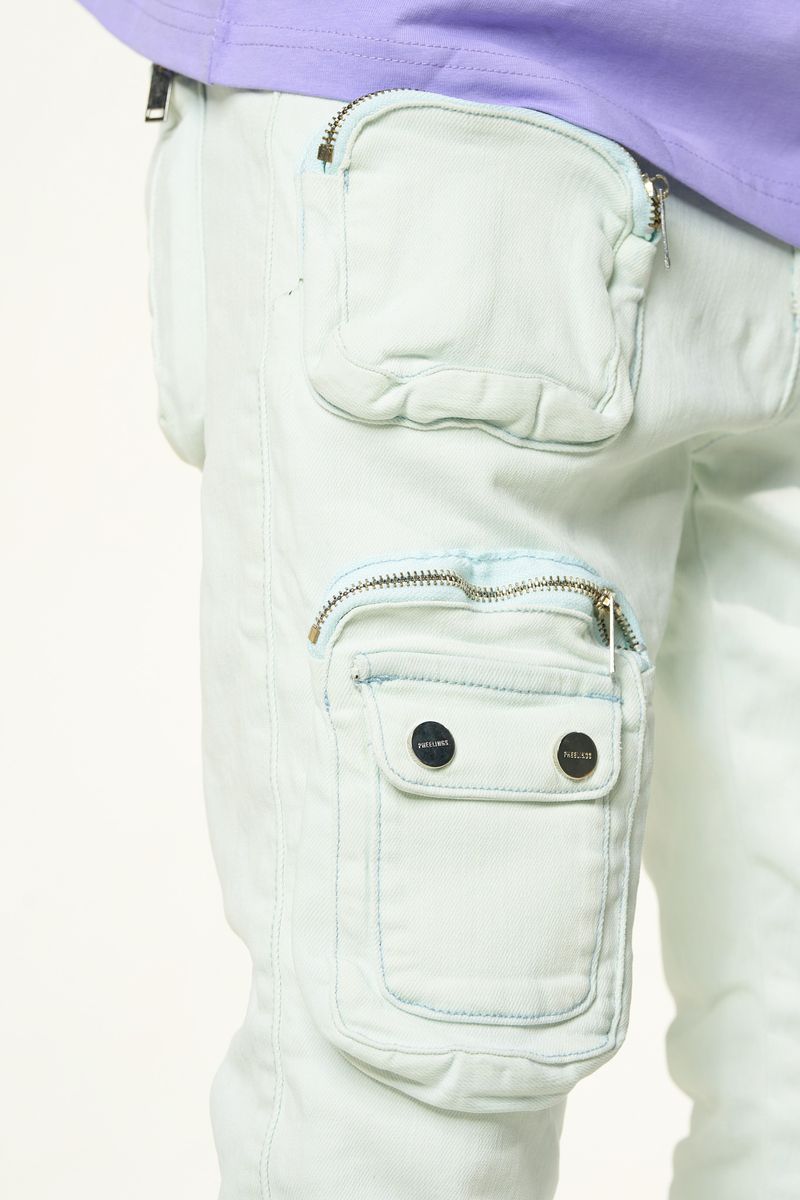 Pantalon cargo camel coton et élasthanne homme Replay | Destock Jeans Pantalon cargo camel coton et élasthanne homme Replay | Destock Jeans