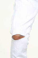 "BLANK SLATE" SKINNY DENIM (PURE WHITE)