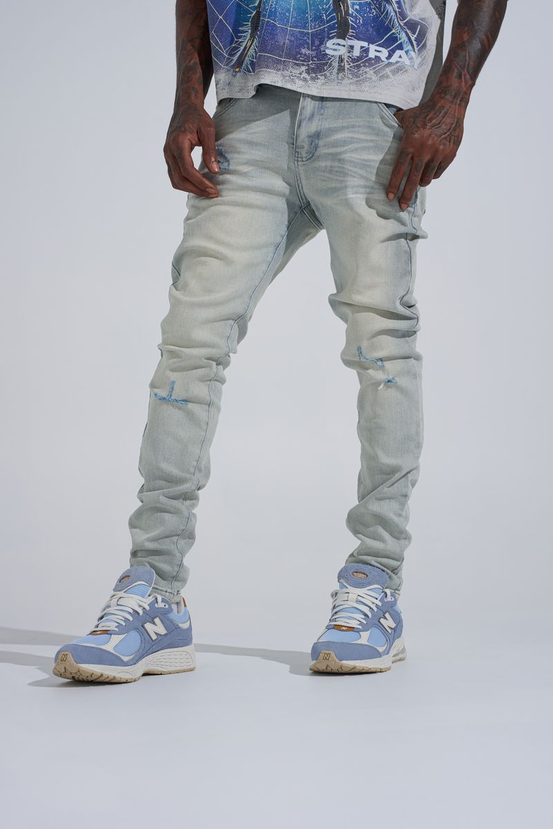 "PHEELINGS ESSENTIALS" SKINNY DENIM (LIGHT BLUE)