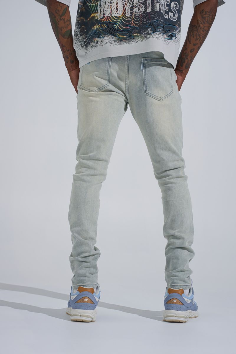 "PHEELINGS ESSENTIALS" SKINNY DENIM (LIGHT BLUE)