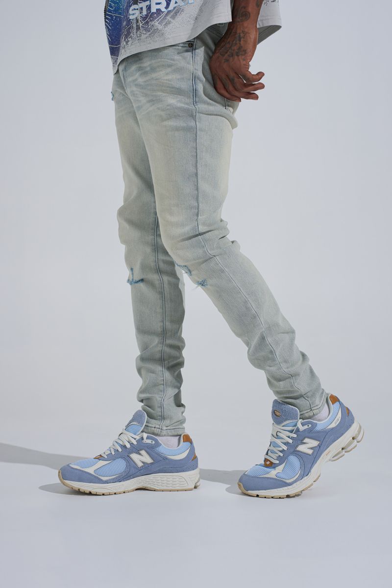 "PHEELINGS ESSENTIALS" SKINNY DENIM (LIGHT BLUE)