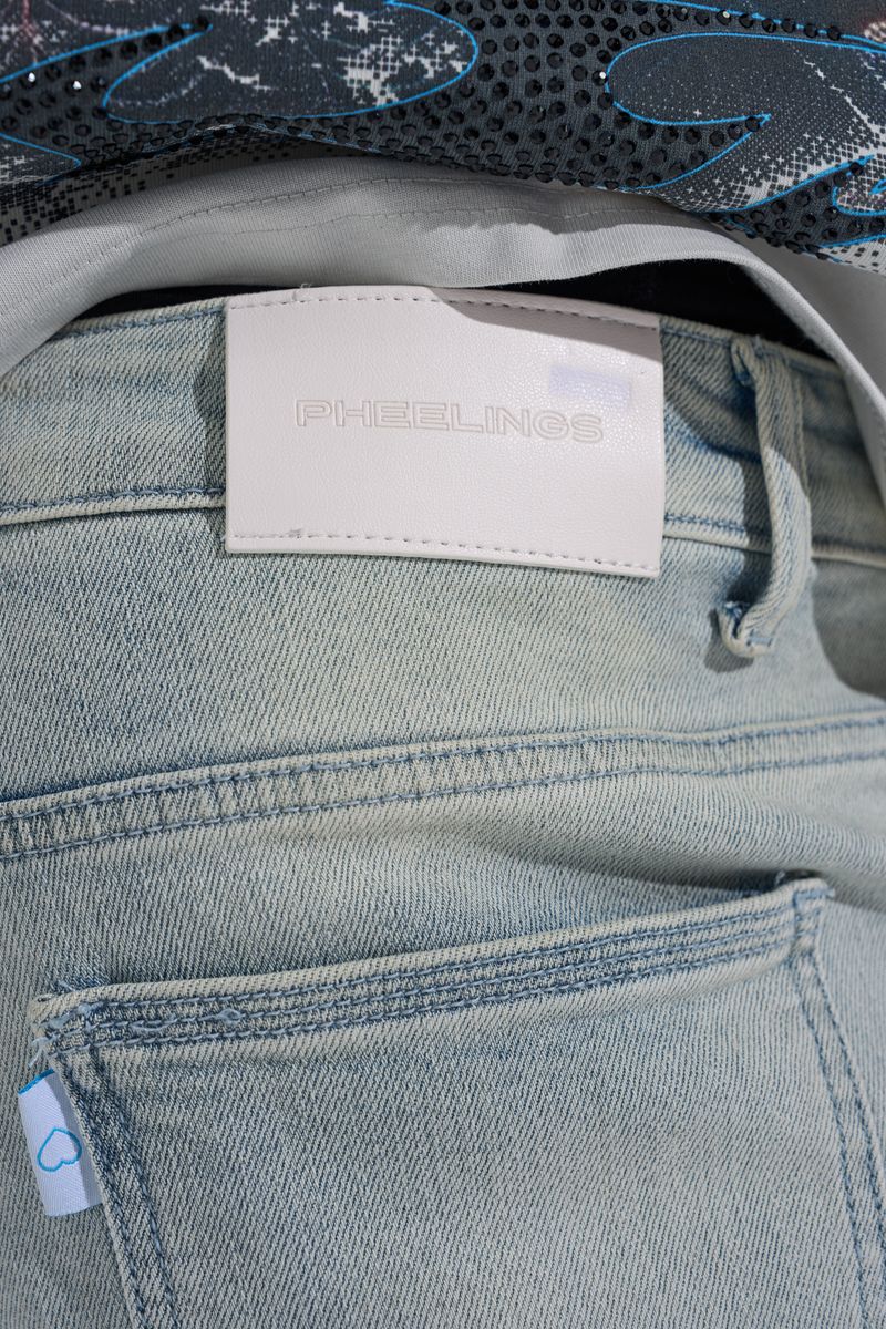"PHEELINGS ESSENTIALS" SKINNY DENIM (LIGHT BLUE)