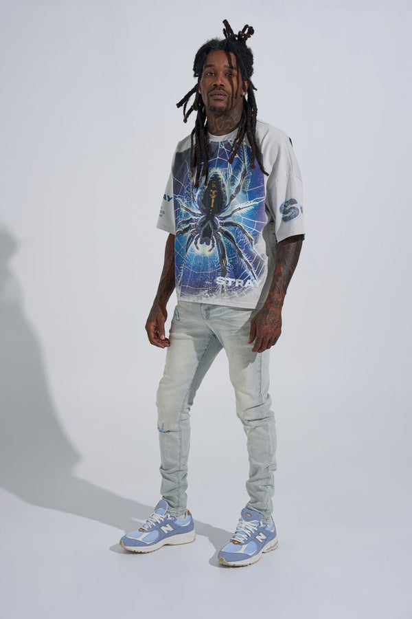 "PHEELINGS ESSENTIALS" SKINNY DENIM (LIGHT BLUE)
