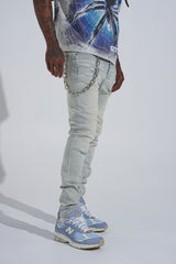 "PHEELINGS ESSENTIALS" SKINNY DENIM (LIGHT BLUE)