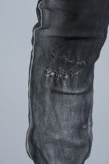 "WASHED AWAY" SKINNY DENIM (BLACK)