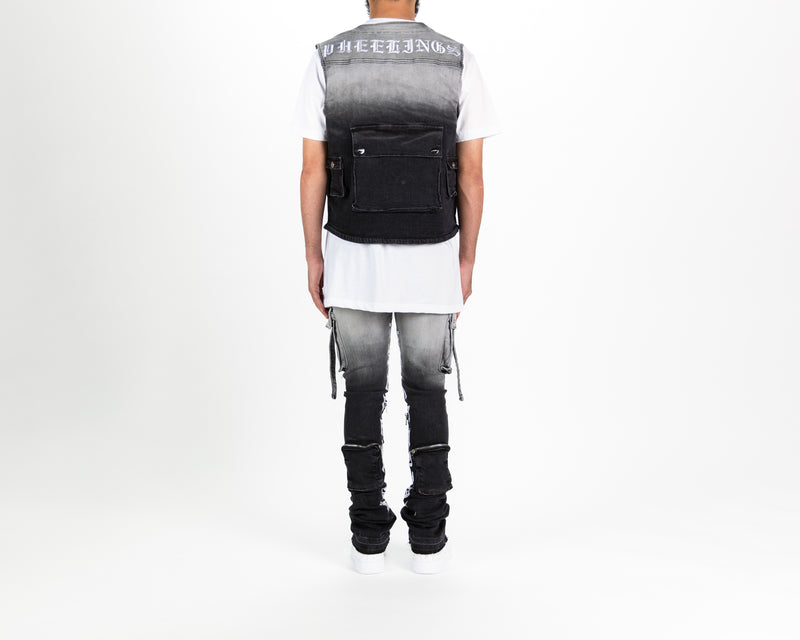 "ENJOY THE MOMENT" CARGO VEST