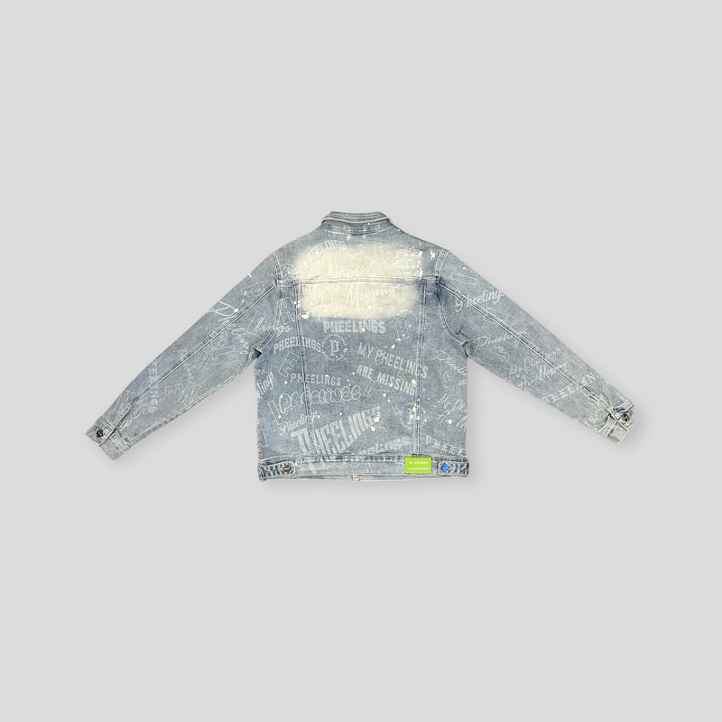 "JOYFUL JOURNEY" DENIM JACKET