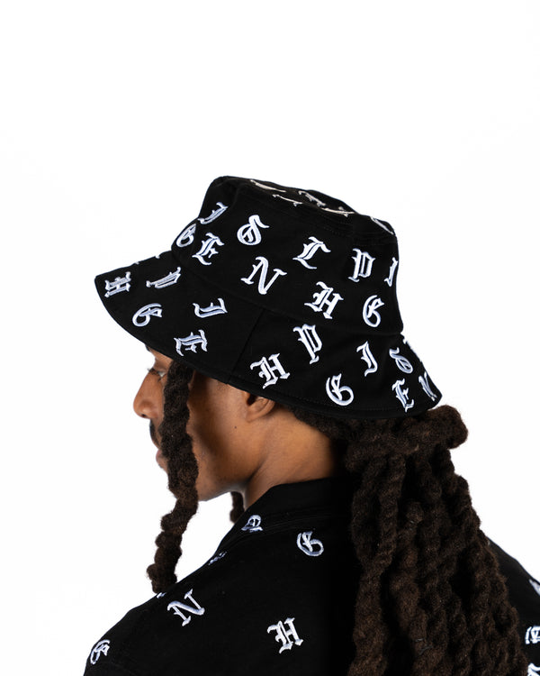 "SOUL STAMPED" BUCKET HAT