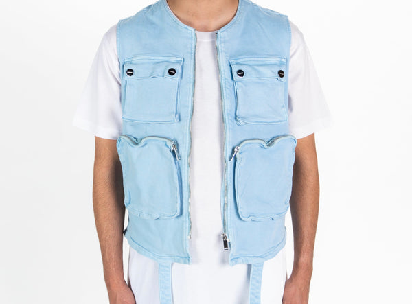 "ENJOY THE MOMENT" CARGO VEST