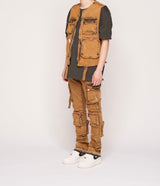 "ENJOY THE MOMENT" CARGO VEST