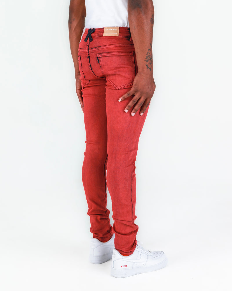 "TAKE THE CHANCE" SKINNY DENIM