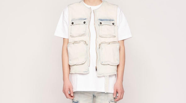 "ENJOY THE MOMENT" CARGO VEST